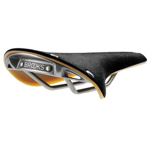 Brooks Cambium C17 Special Saddle - Black/Natural Rubber