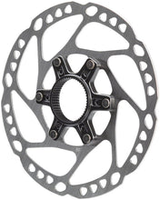 Load image into Gallery viewer, SHIMANO GRX SM-RT64-S DISC BRAKE ROTOR WITH EXTERNAL LOCKRING - 160MM, CENTER LOCK, SILVER
