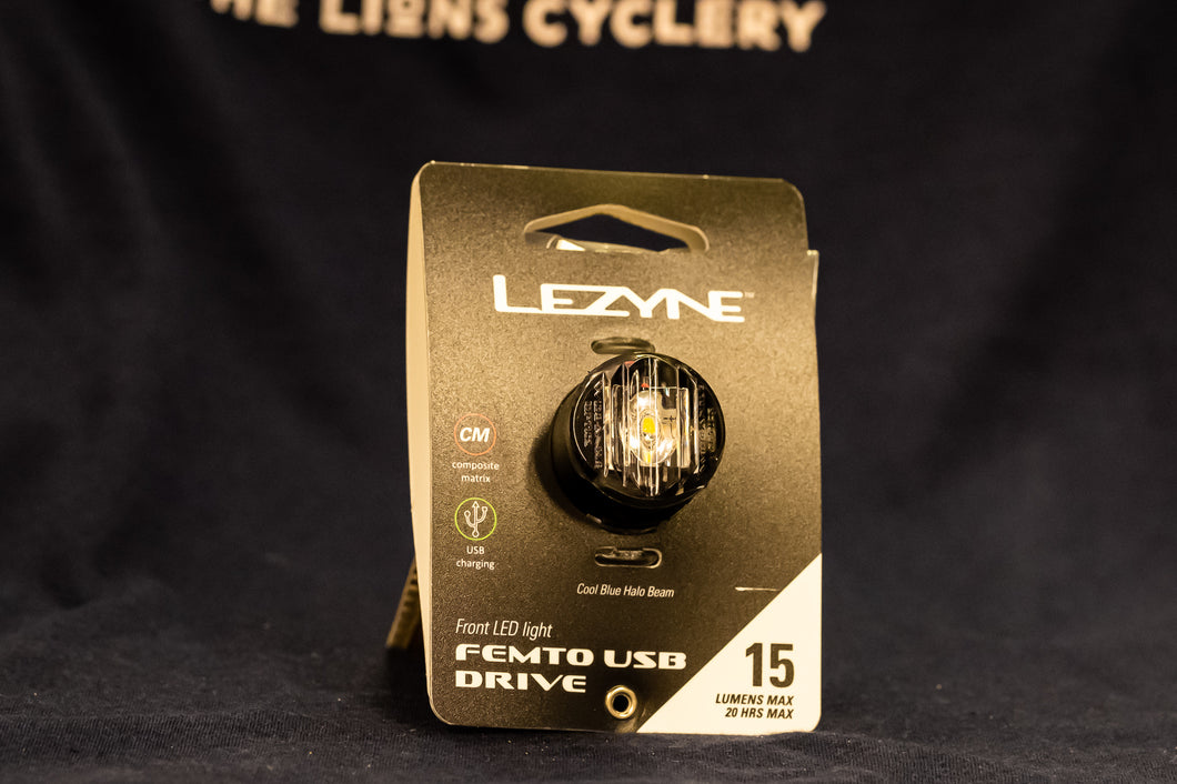 Lezyne Femto USB Drive Bike Light