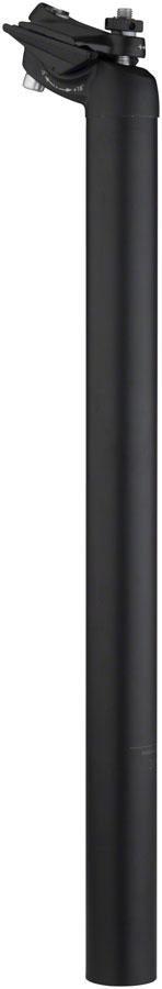 Salsa Guide Seatpost, 27.2 x 350mm, 18mm Offset, Black