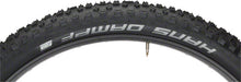 Load image into Gallery viewer, SCHWALBE HANS DAMPF TIRE - 26 X 2.35, TUBELESS, FOLDING, BLACK, PERFORMANCE LINE, ADDIX
