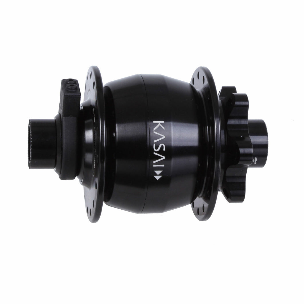 Kasai Dnyacoil Hub 15mm ISO 6-Bolt Dynamo Black