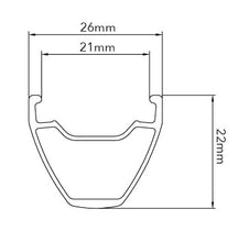 Load image into Gallery viewer, Suzue Ukai Gravel Disc Wheelset, 700c 11 speed
